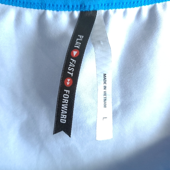 Play Fast Forward Tank Top Blue Size L - Picture 3 of 8